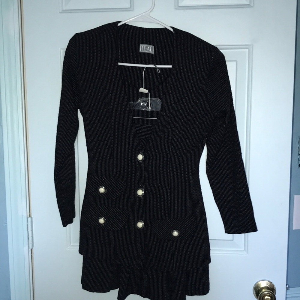 Vintage jacket and matching skirt set.  Juniors size 7